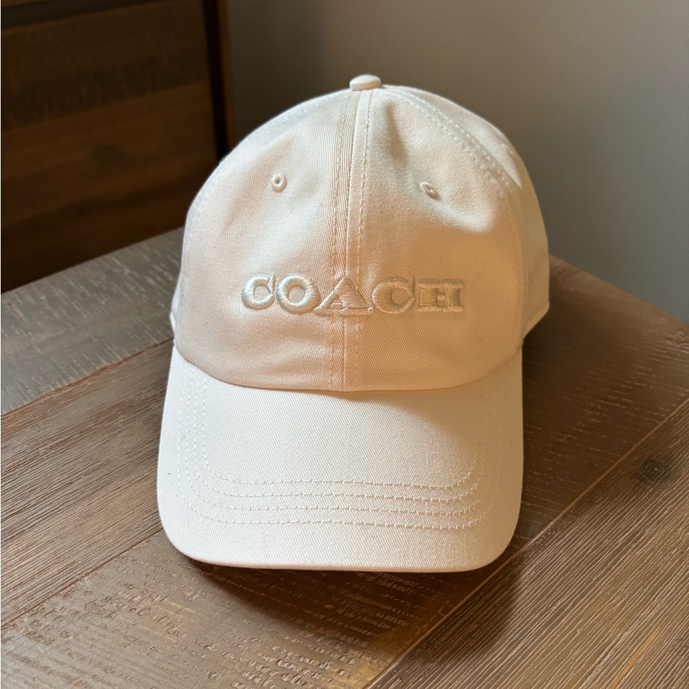 Coach Off-White Cap